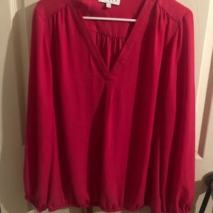 Josephine Chaus  Pink Blouse